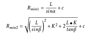 最小转弯直径最小转弯直径计算公式