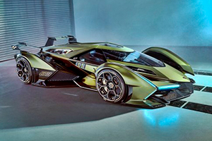 兰博基尼为电玩锦标大赛打造Lambo V12 Vision G