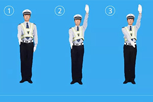 2020最新交警手势，不懂交警手势，交警手势图