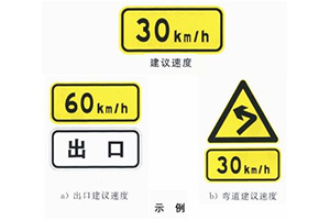 最高限速标志