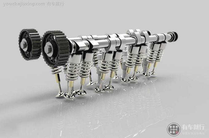 汽车可变凸轮轴控制装置图