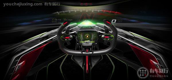 兰博基尼为电玩锦标大赛打造Lambo V12 Vision Gran Turismo全新概念赛车
