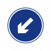 靠左侧道路行驶标志是什么意思_交通标志靠左侧道路行驶