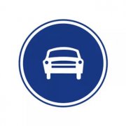 机动车行驶标志是什么标志_交通指示标志中机动车行驶