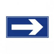 单行路向左或向右标志图片是什么意思有什么含义？