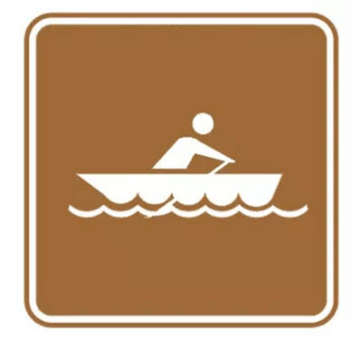 划船标志图片是什么意思？交通旅游区标志划船图片含义
