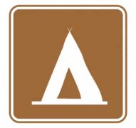 野营地标志图片是什么含义？交通旅游区标志大全野营地标志