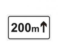 向前200m标志是什么意思？交通辅助标志向前200m含义
