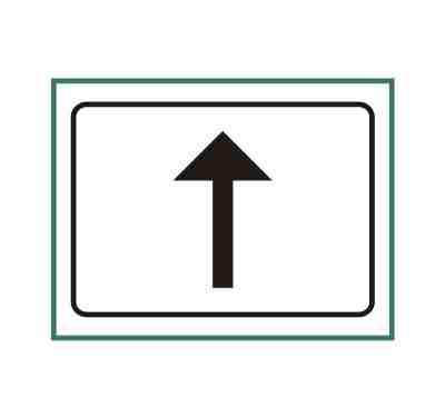 车道行驶方向标志的作用