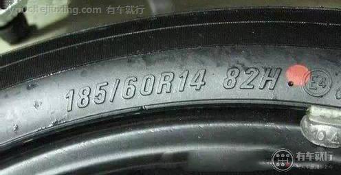 汽车轮胎侧面数字代表什么意思