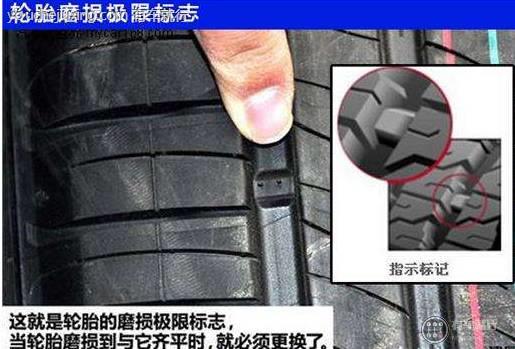 怎么看汽车轮胎的磨损程度
