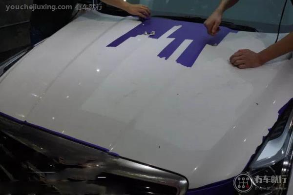被改色膜毁了的车漆