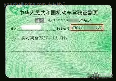 驾照丢了怎么查档案编号
