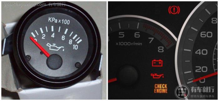 机油压力表怎么看 汽车机油压力表图解说明
