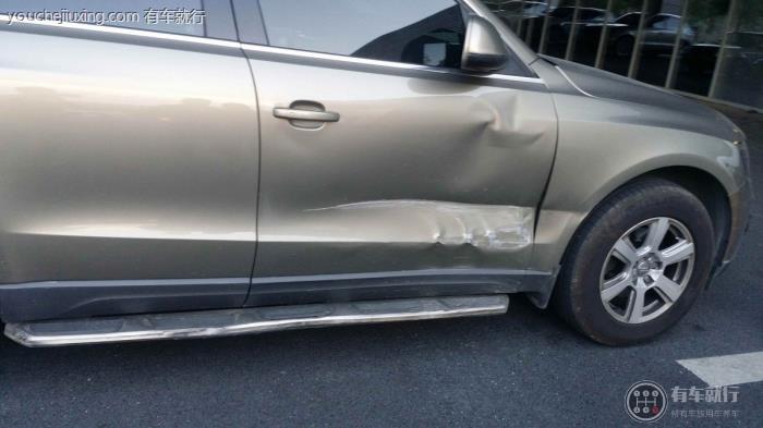 车门被撞什么程度换门