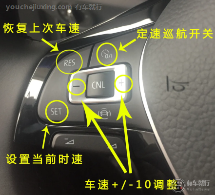 大众车上的set可以按吗
