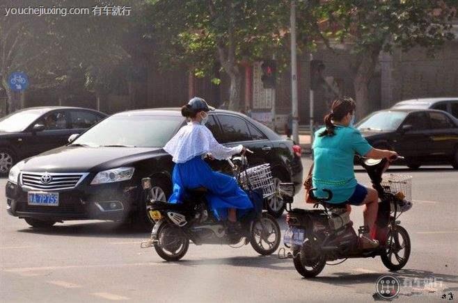 电动车淋雨后有电一拧不走