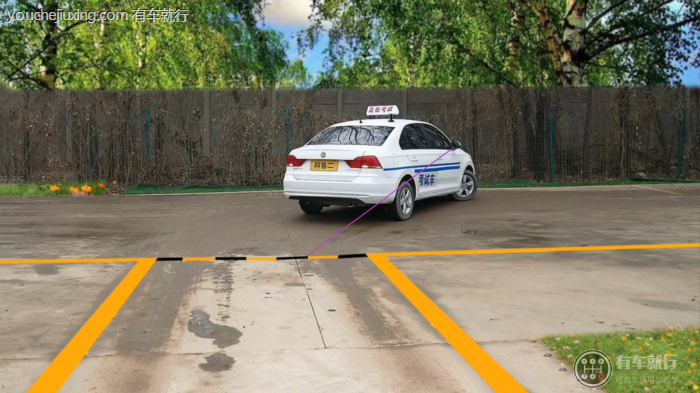 倒库怎么才算中途停车？