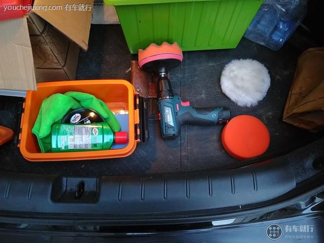 汽车美容手提电钻使用方法