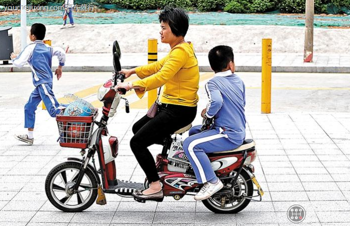 电摩可以带人吗