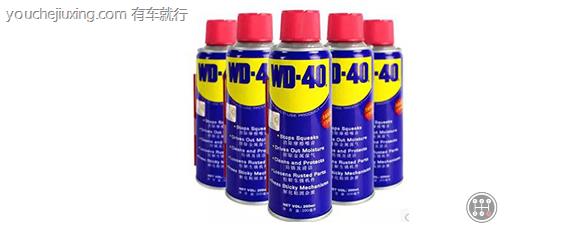 wd40不能喷在什么地方