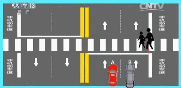 礼让行人怎么界定图解
