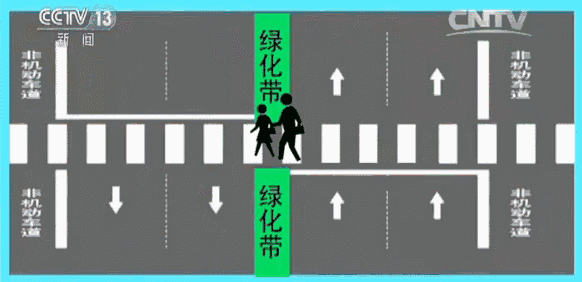 礼让行人怎么界定图解