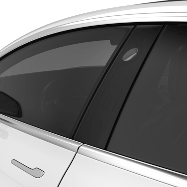 特斯拉Model 3卡片钥匙，即锁车和开车门的方法示意图